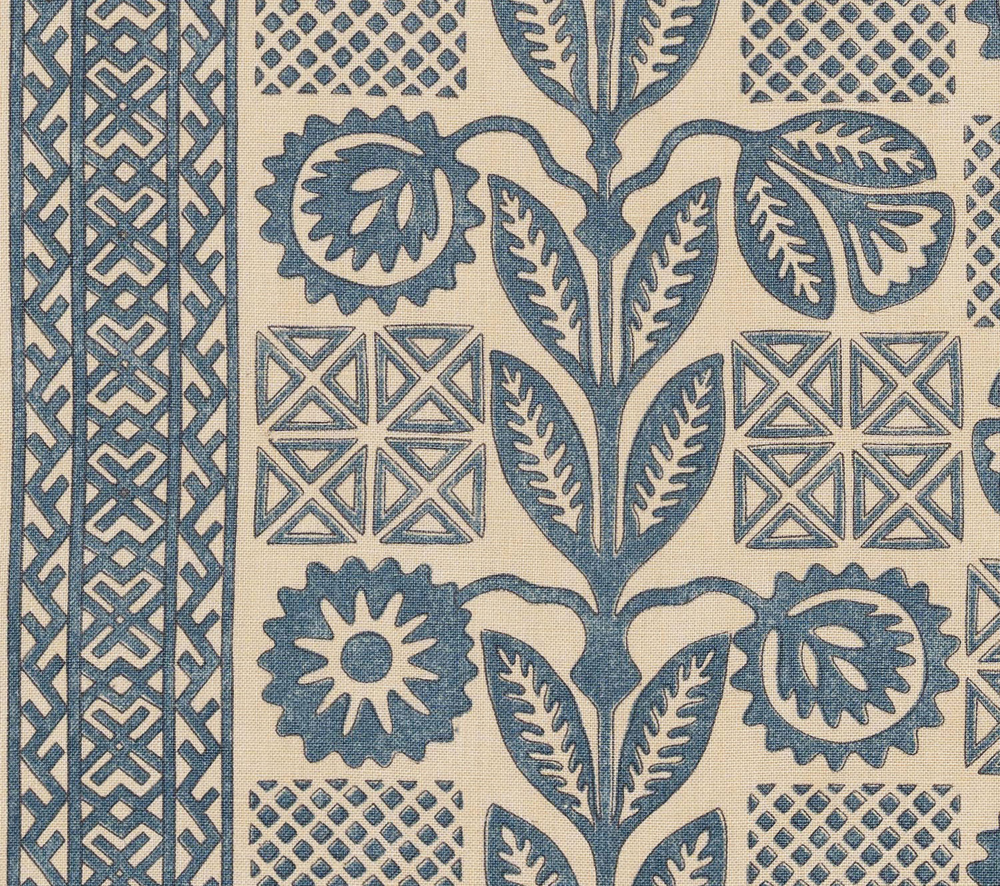 Décors Barbares - Bilibine in blue