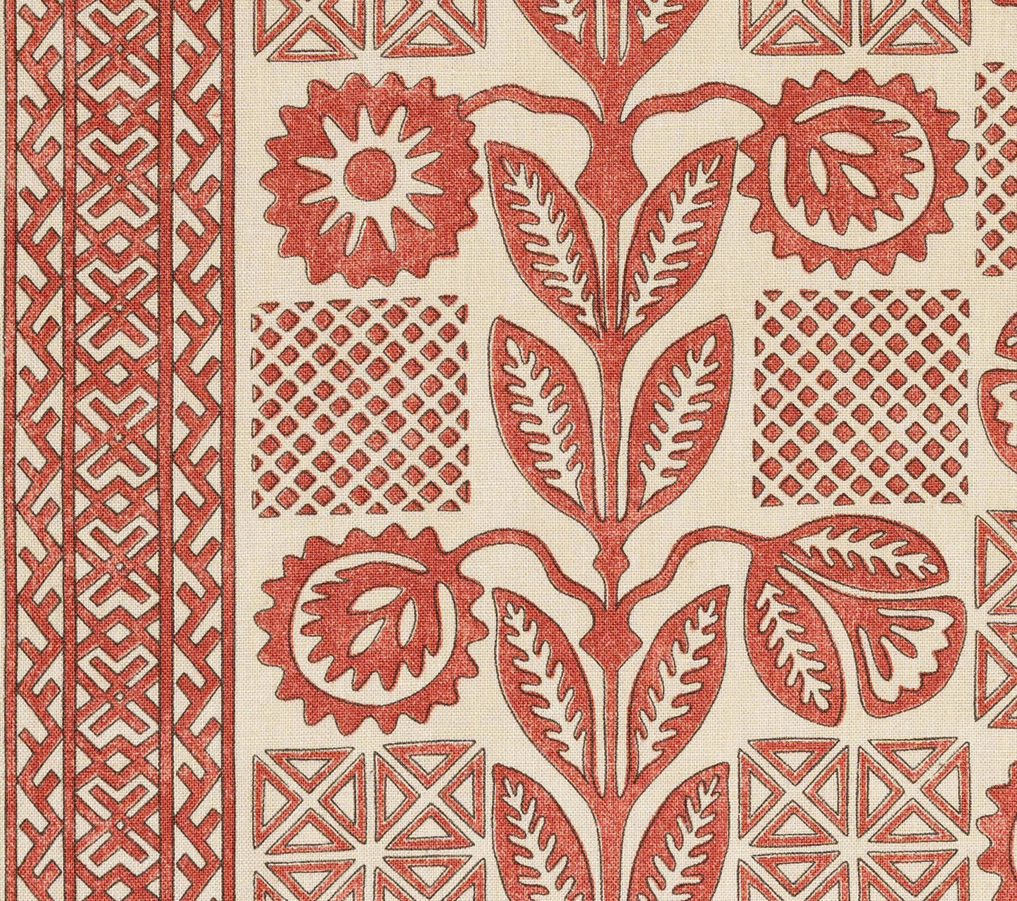 Décors Barbares - Bilibine in red