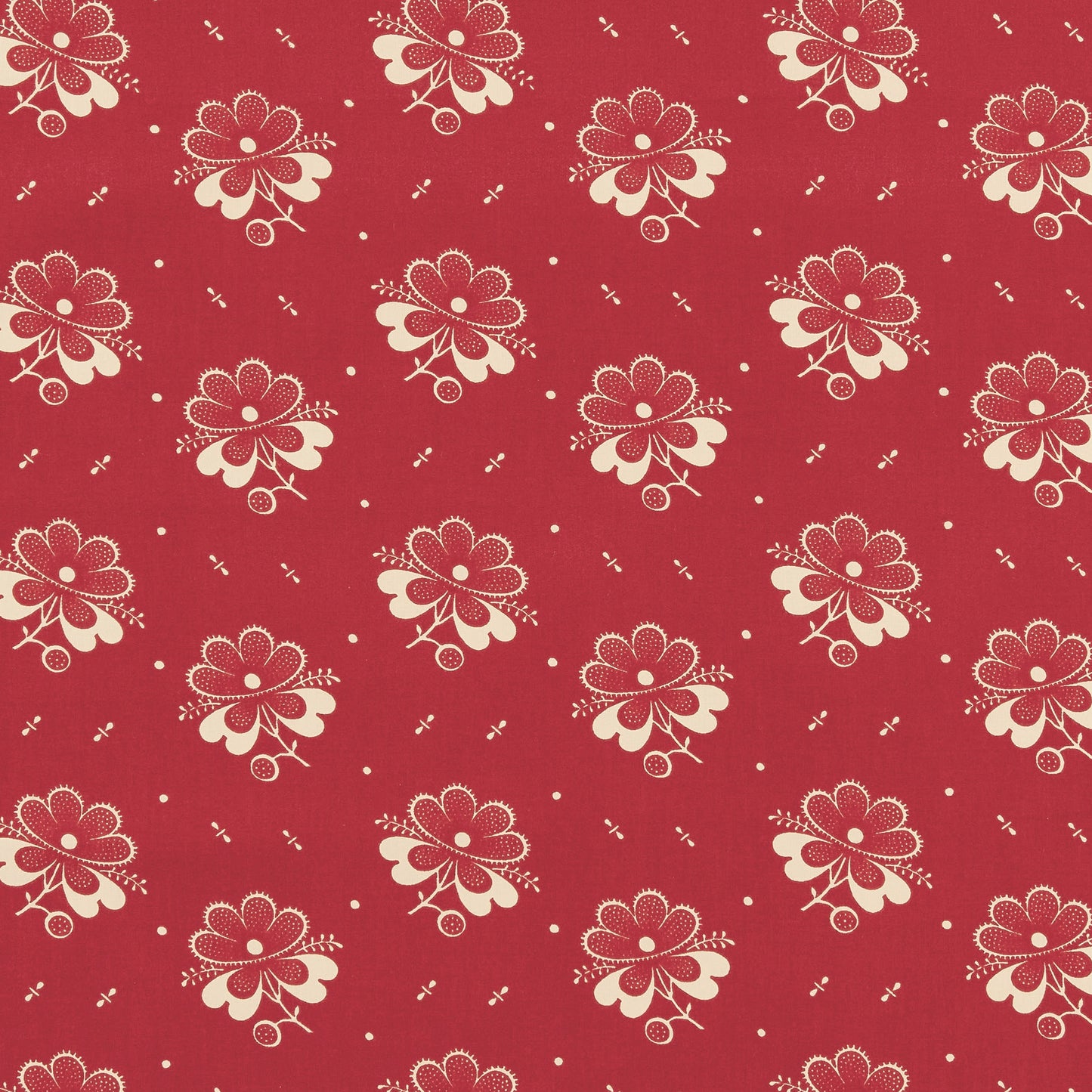 Décors Barbares - Fleur de Steppes in red