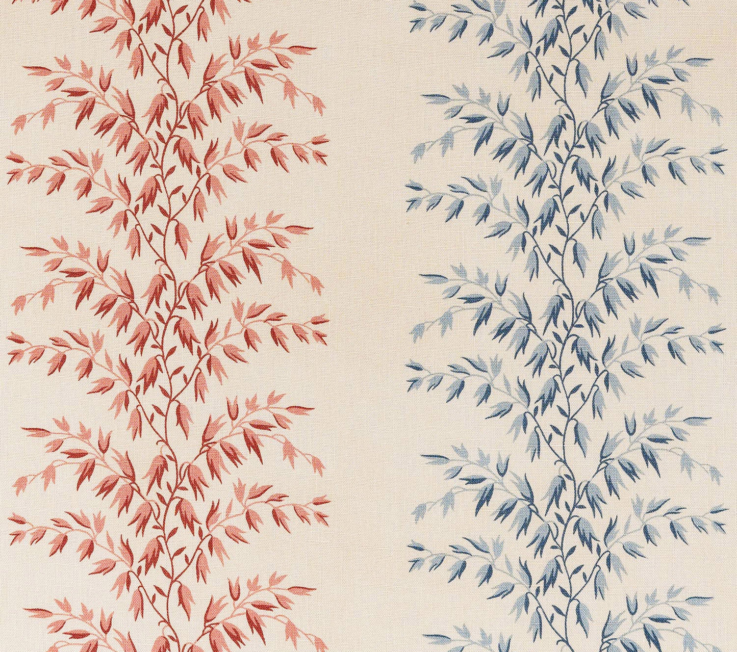 Décors Barbares - Rayures Datcha in red & blue