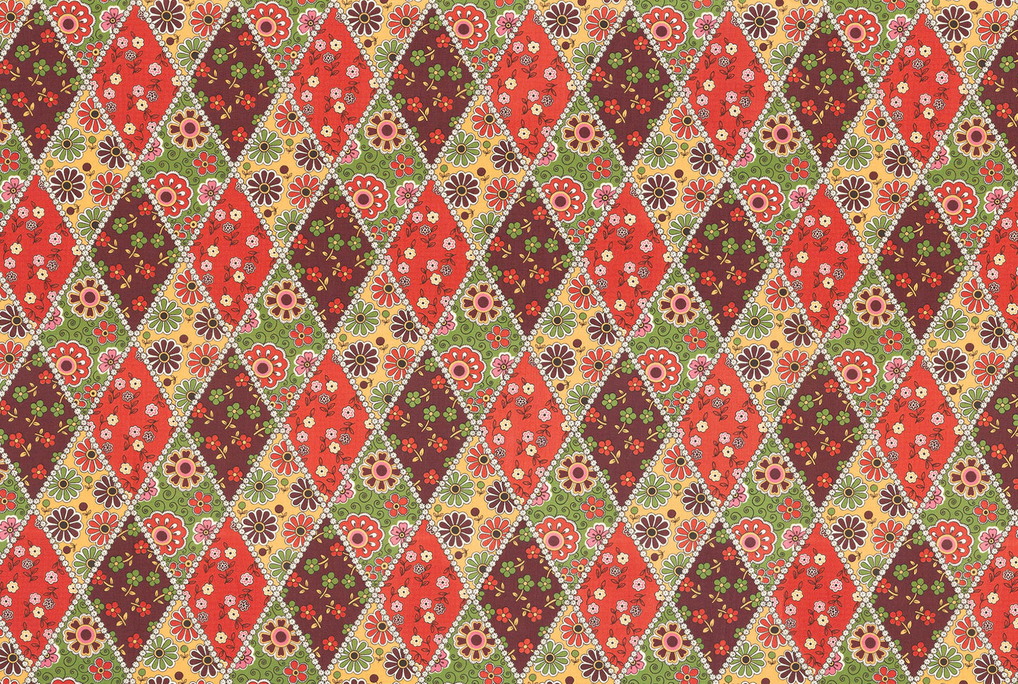 Décors Barbares - Arlequin in red