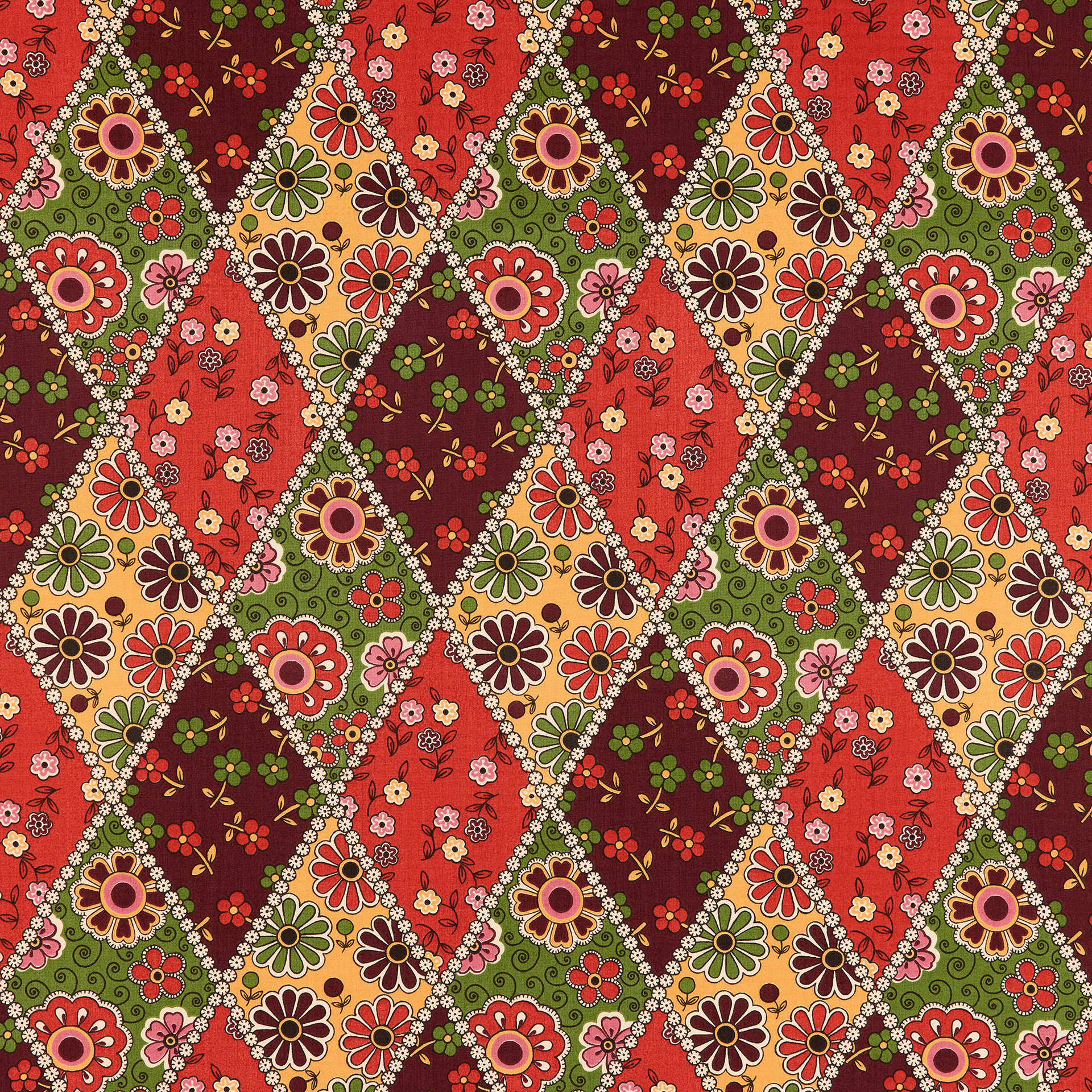 Décors Barbares - Arlequin in red