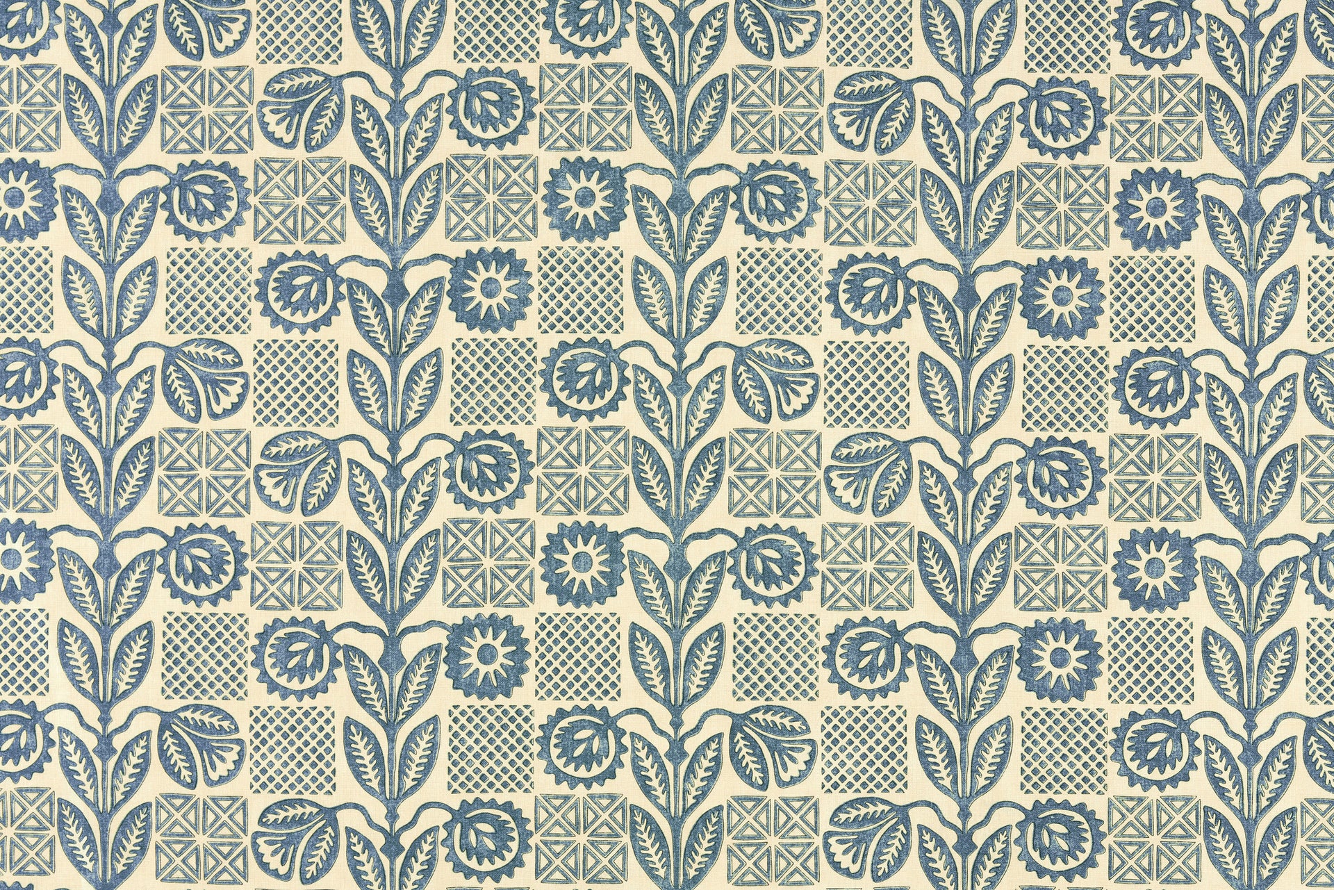 Décors Barbares - Bilibine in blue