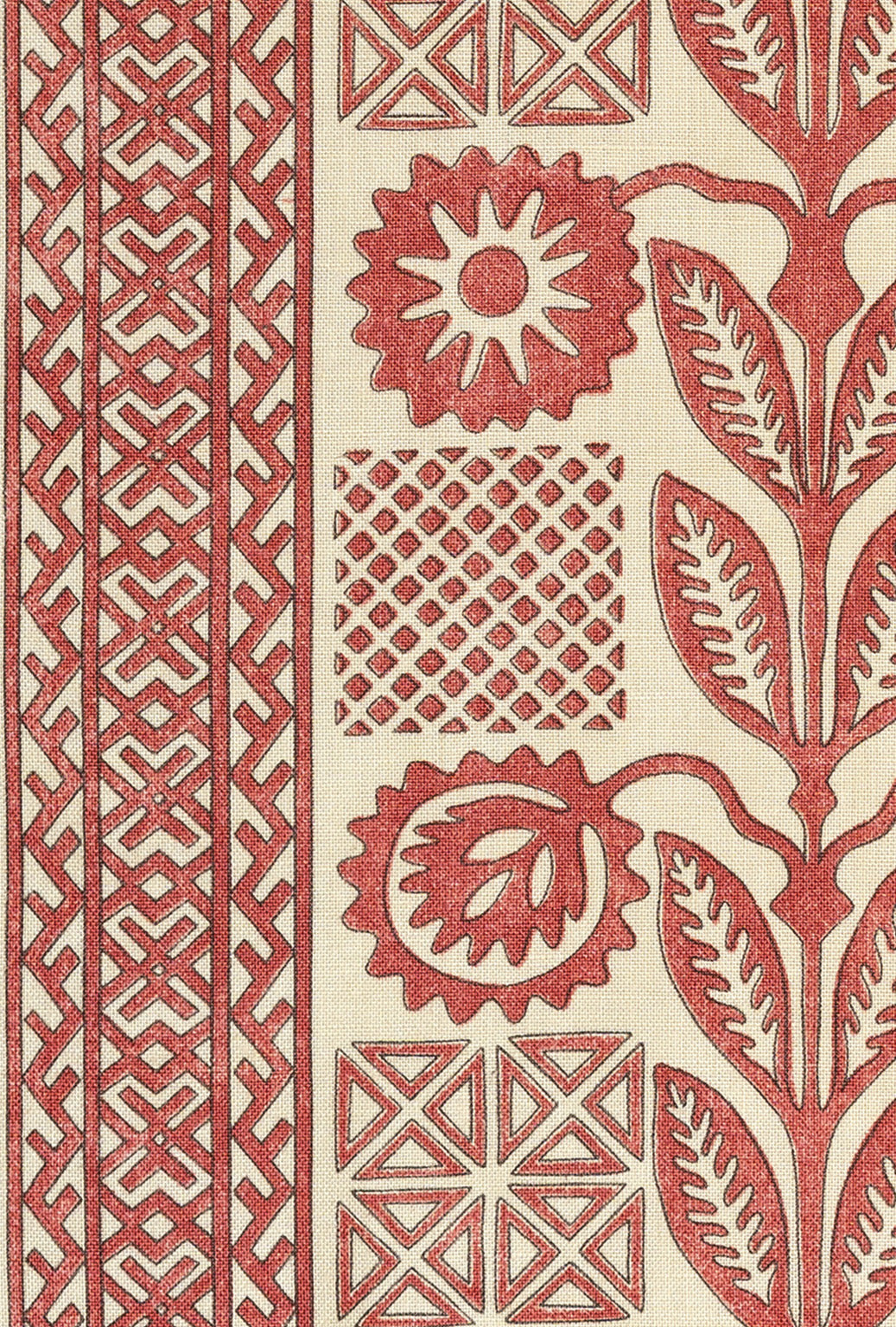 Decors Barbares - Bilibine in red