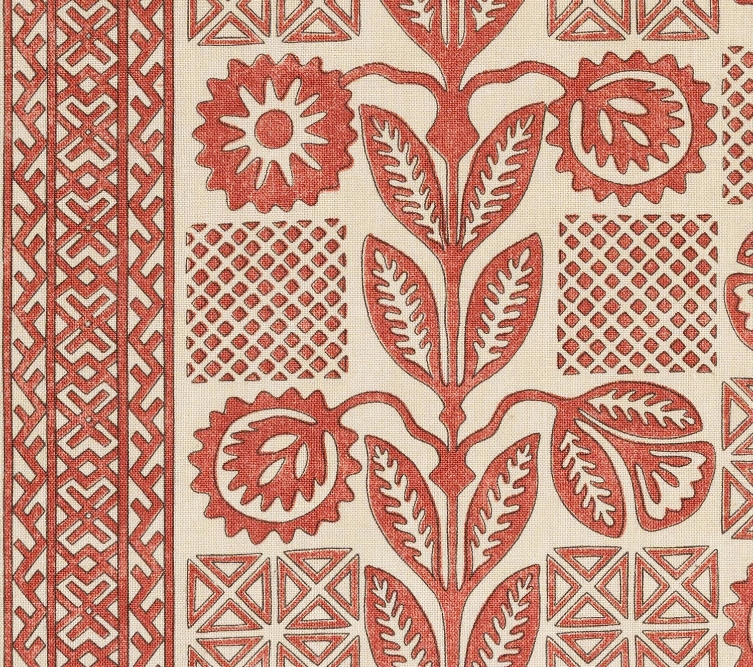 Décors Barbares - Bilibine in red