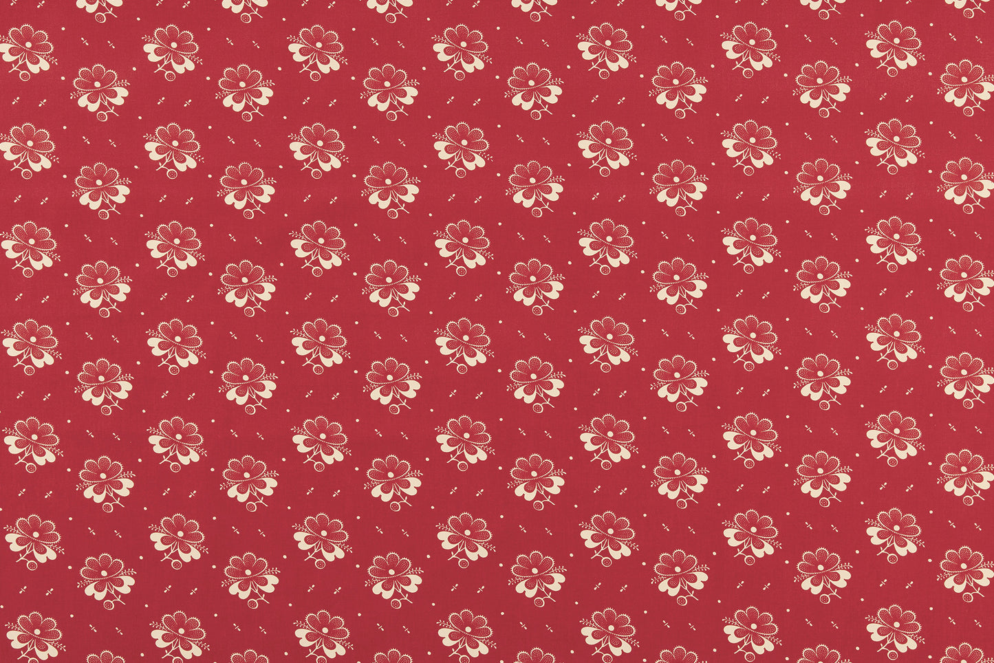 Décors Barbares - Fleur de Steppes in red