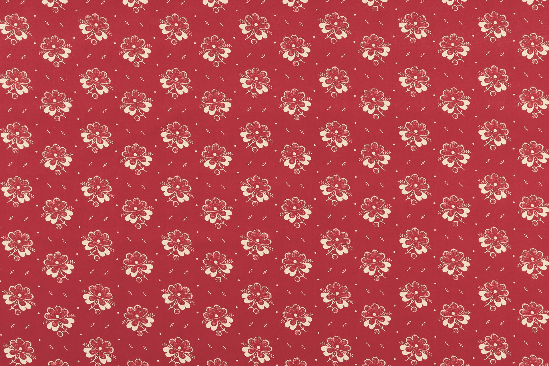 Décors Barbares - Fleur de Steppes in red