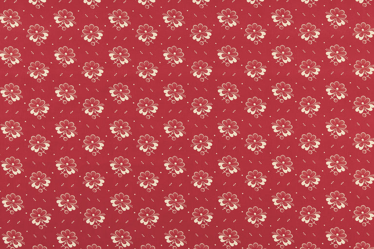 Décors Barbares - Fleur de Steppes in red