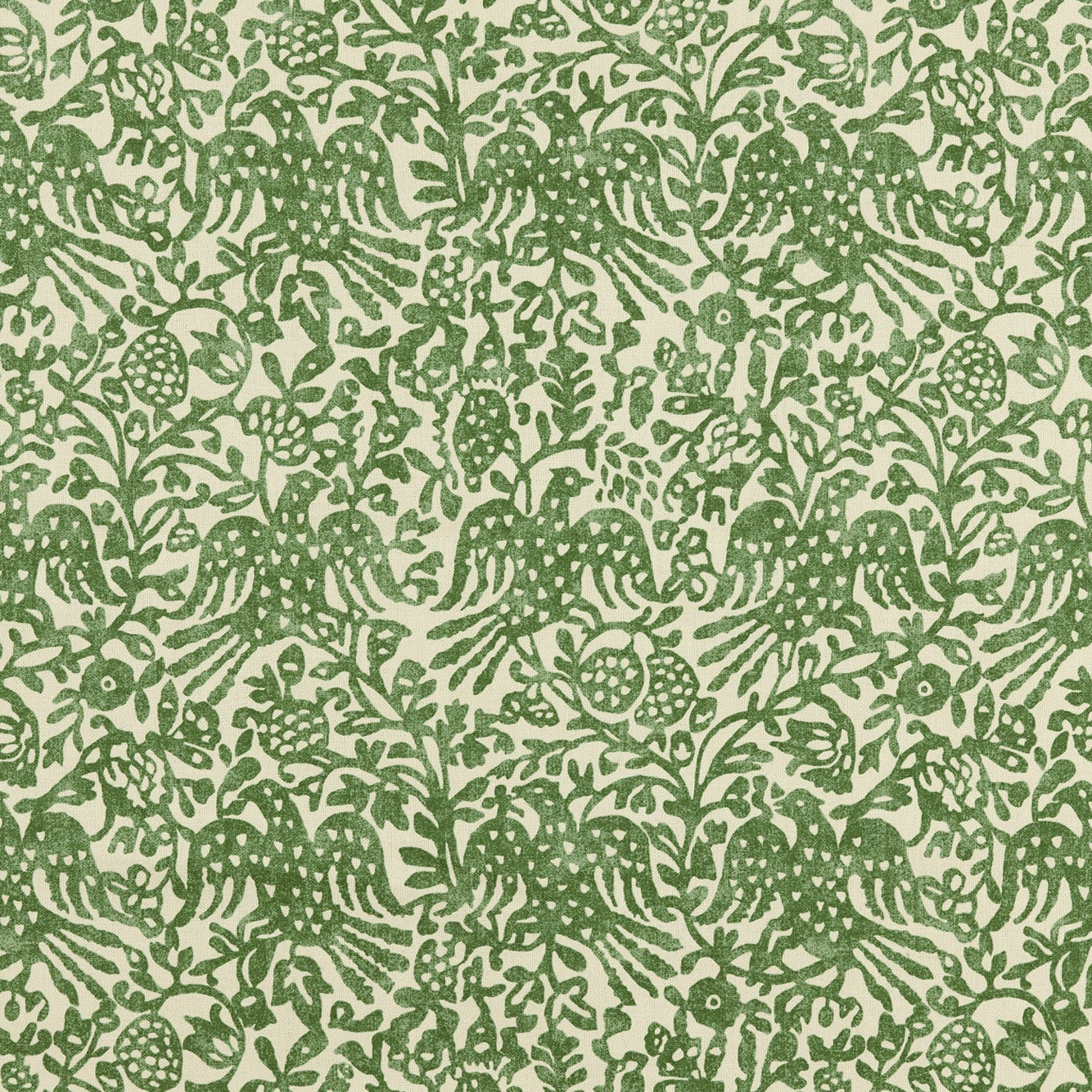Decors Barbares - Folklore in green