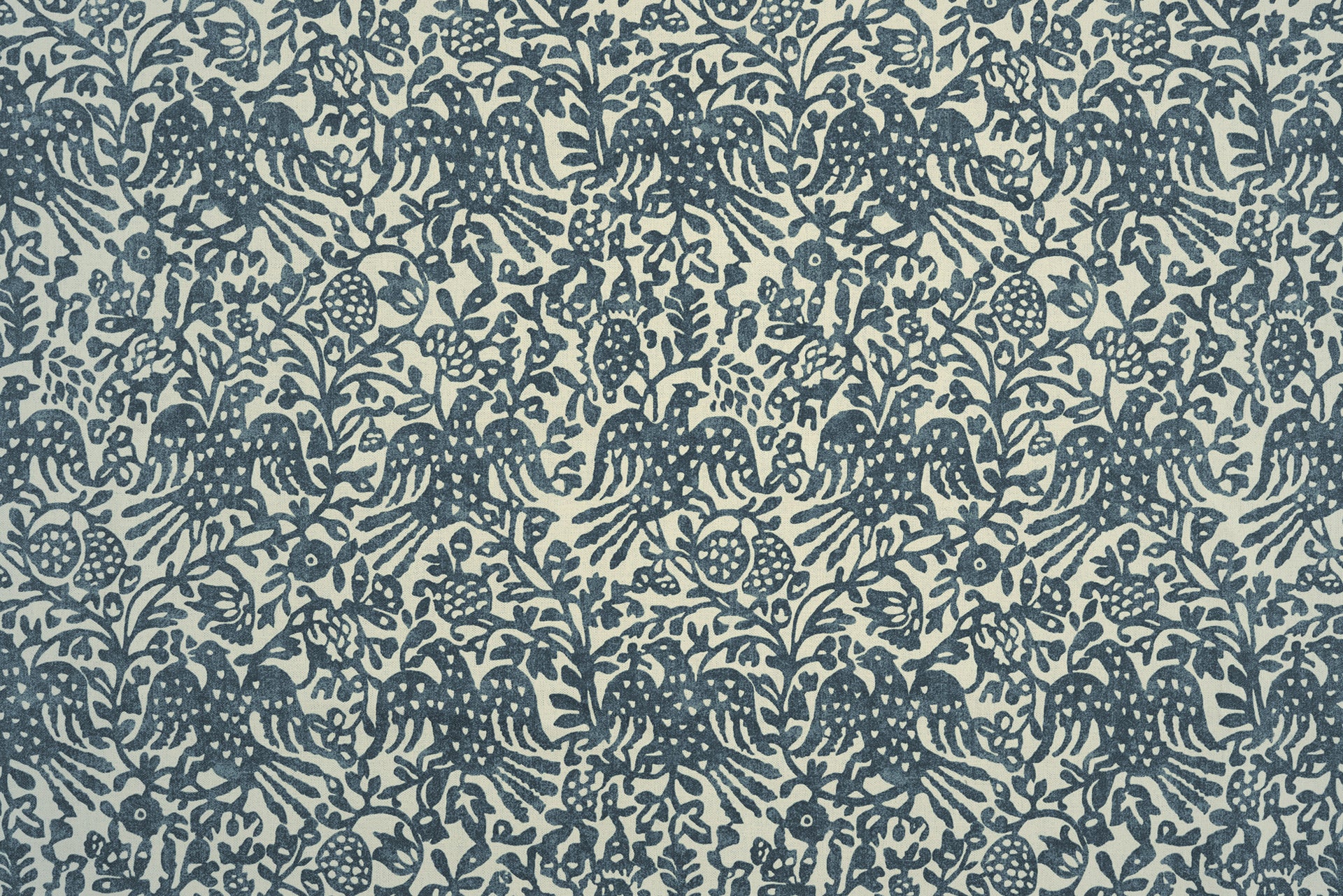Decors Barbares - Folklore in indigo