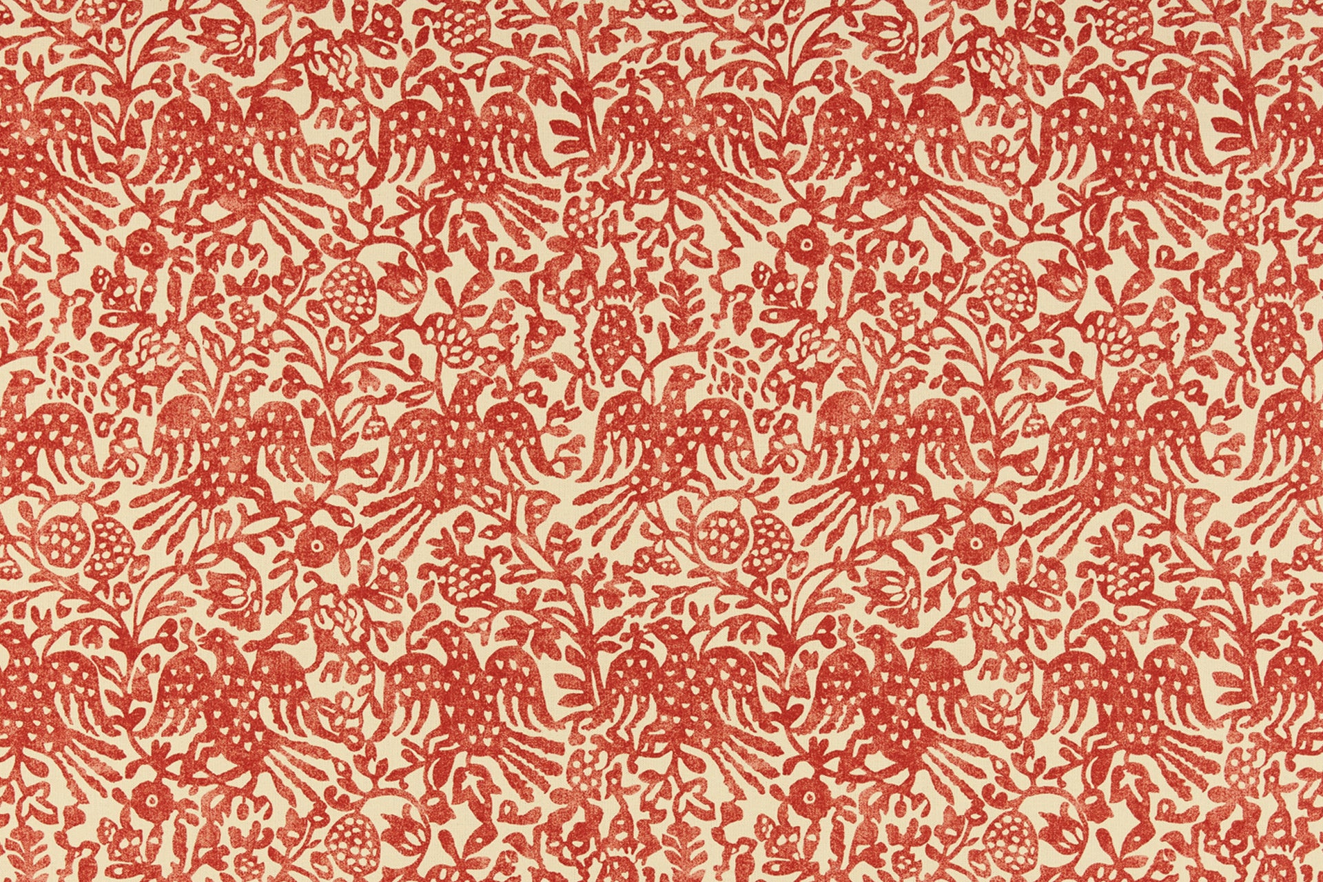Decors Barbares - Folklore in red