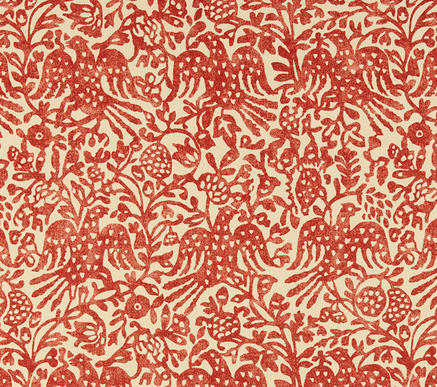 Decors Barbares - Folklore in red