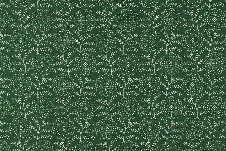 Décors Barbares - Lara in green