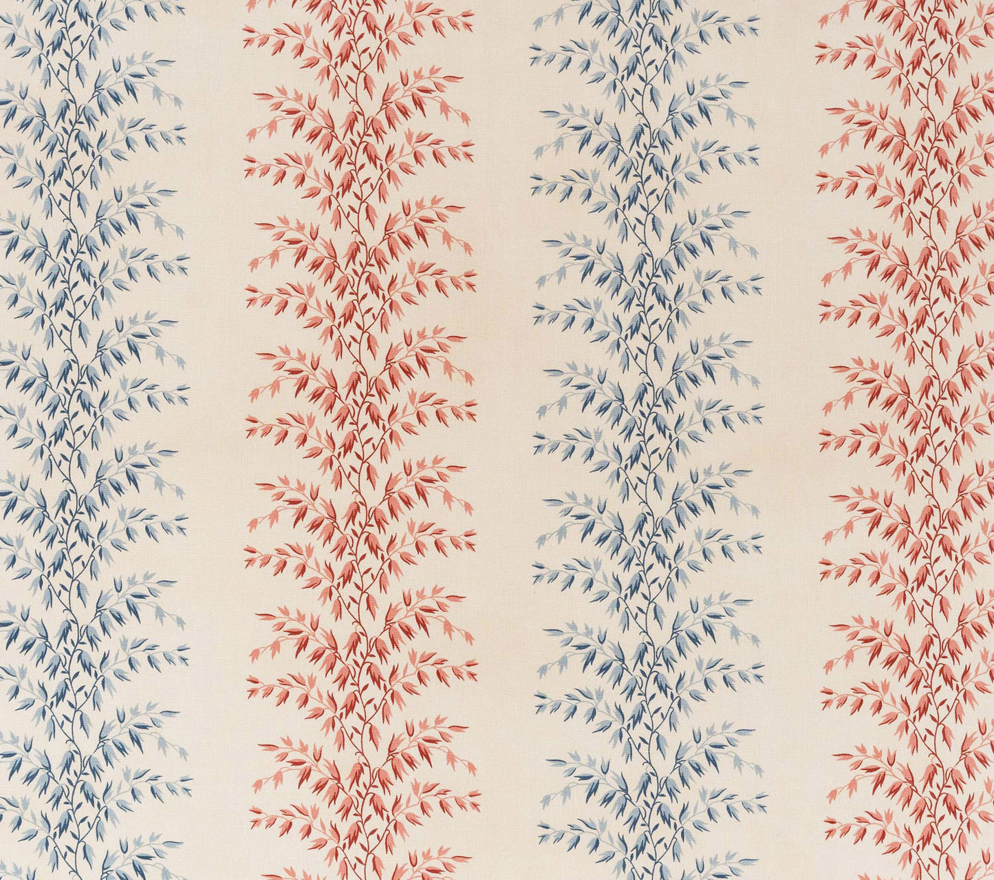 Décors Barbares - Rayures Datcha in red & blue