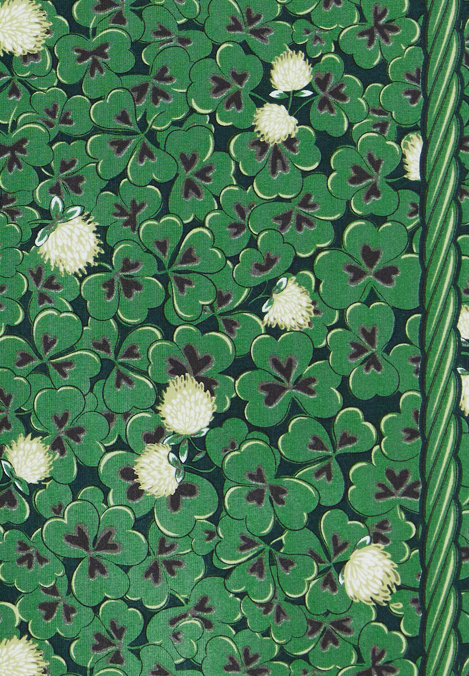 Décors Barbares - Trefles in white