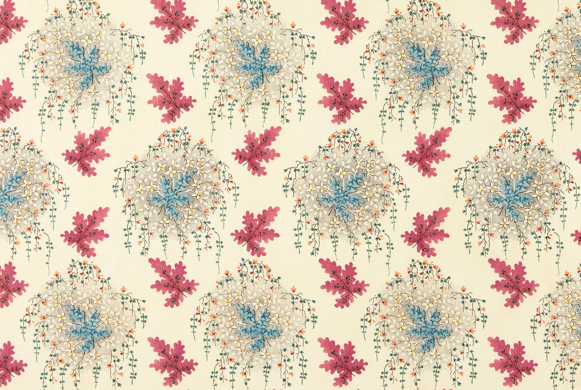 Décors Barbares - Varykino in blue and pink