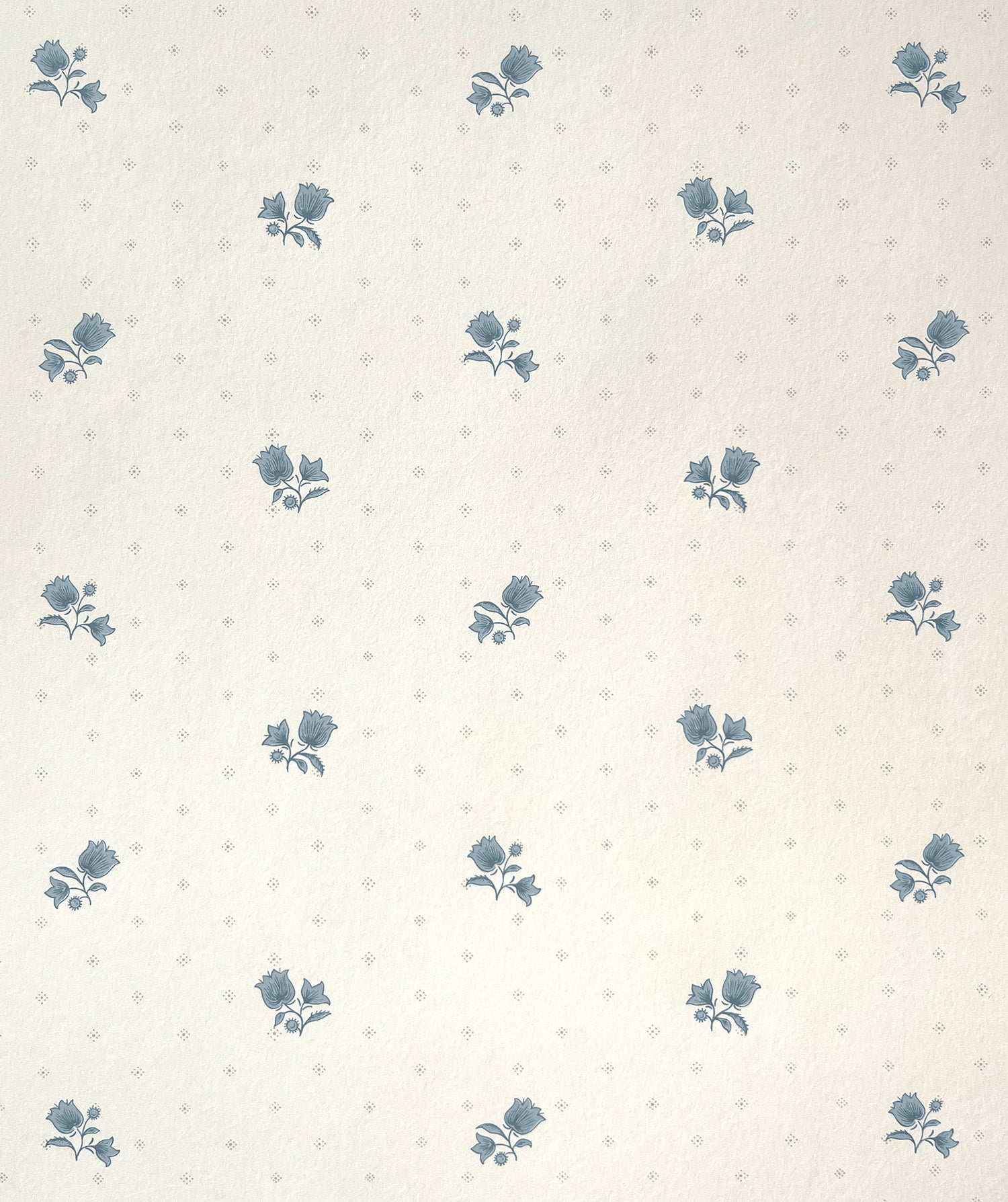 Decors Barbares_Wallpaper-Polonaise in Blue