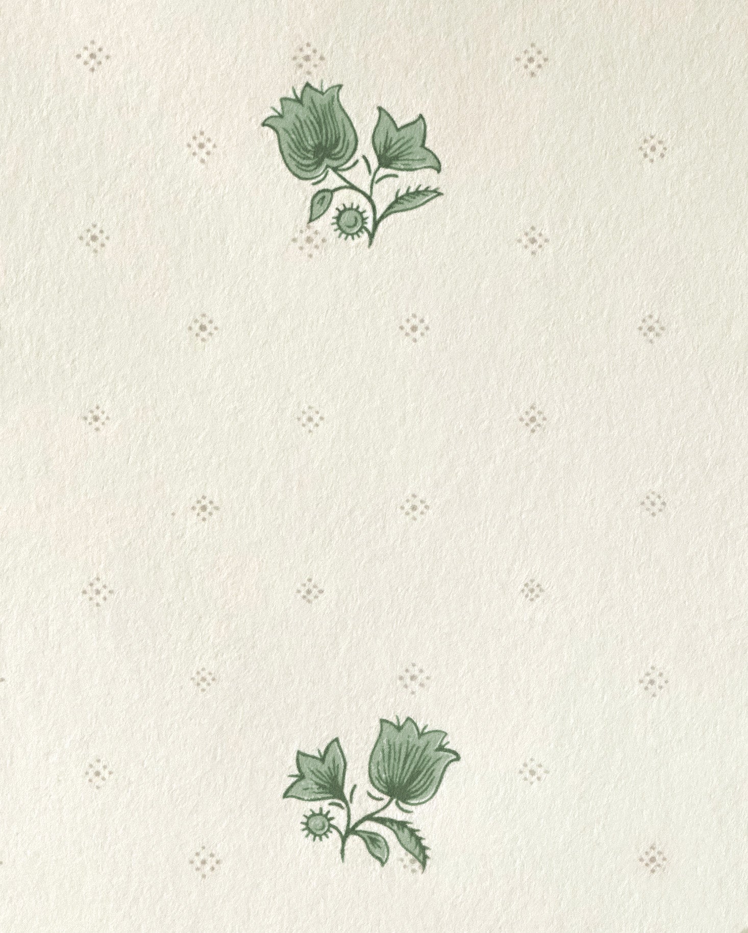 Decors Barbares_Wallpaper-Polonaise in Green