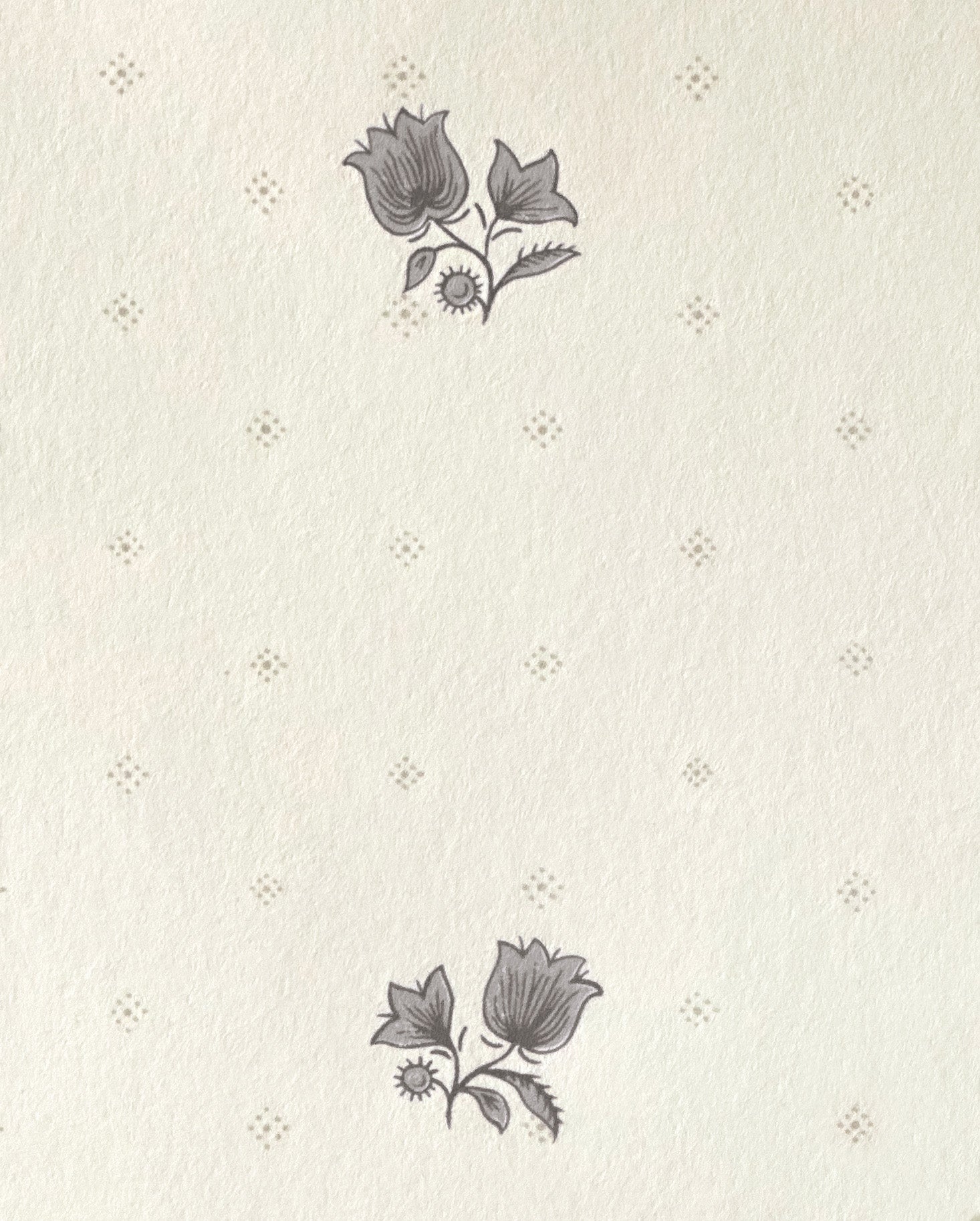 Decors Barbares_Wallpaper-Polonaise in Grey