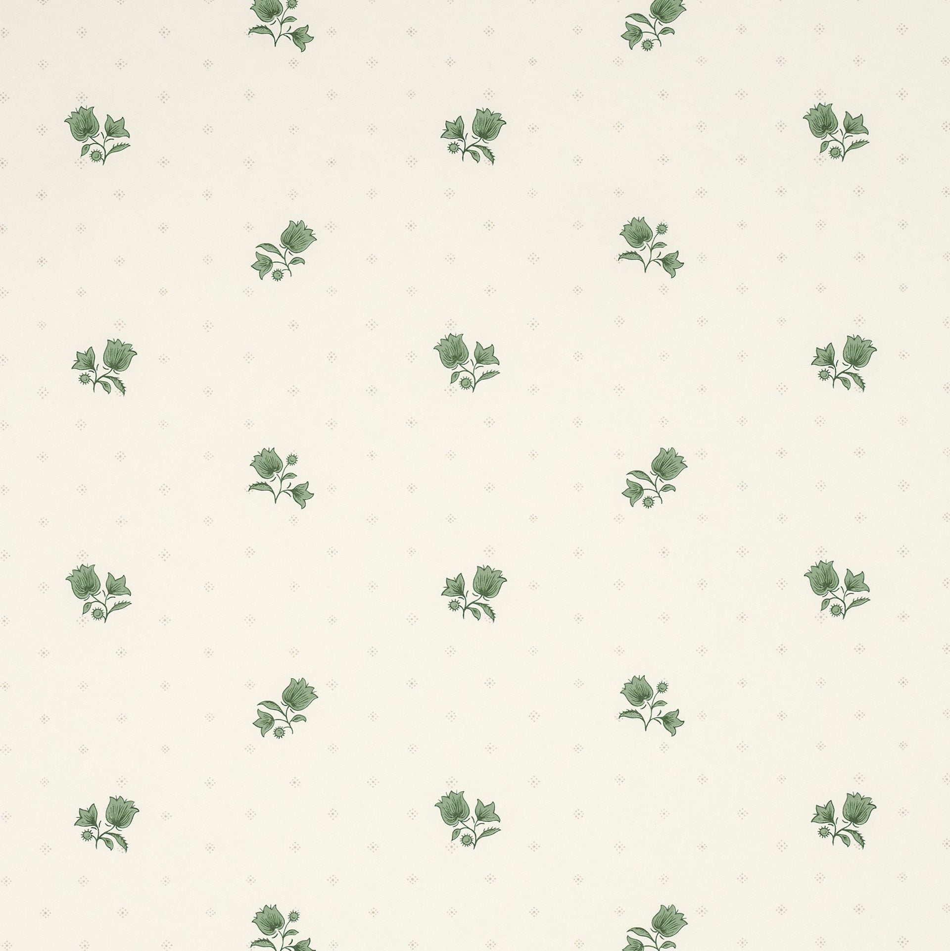 Decors Barbares-Wallpaper Polonaise in Green