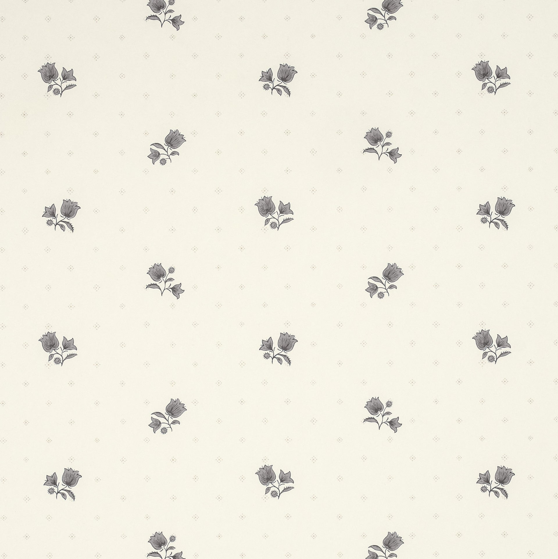 Decors Barbares-Wallpaper Polonaise in Grey