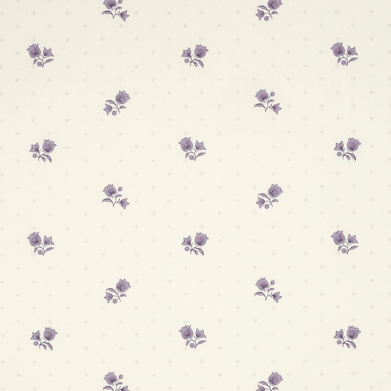 Decors Barbares-Wallpaper Polonaise in Purple