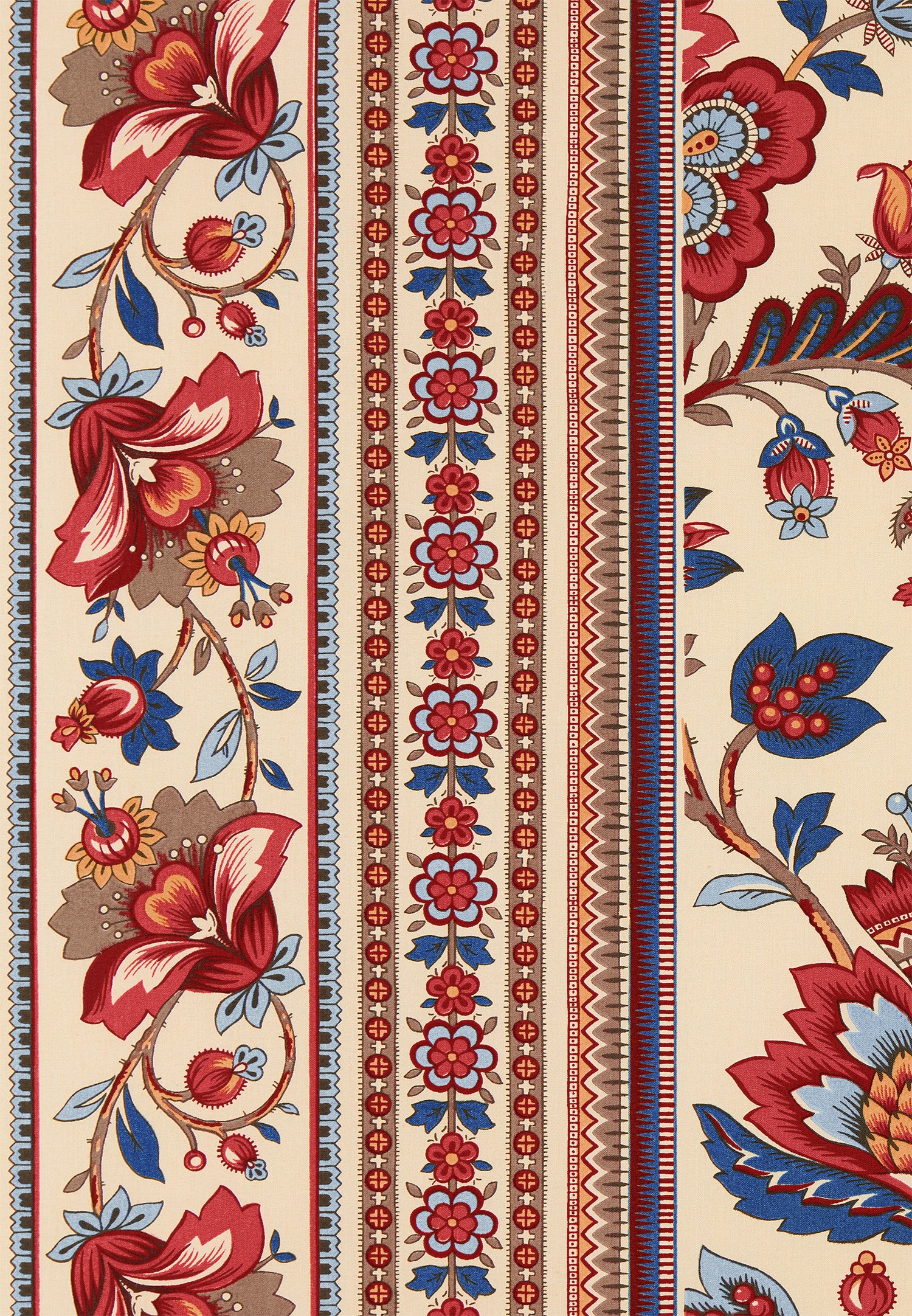 Décors Barbares - Zenaide in Red & Blue