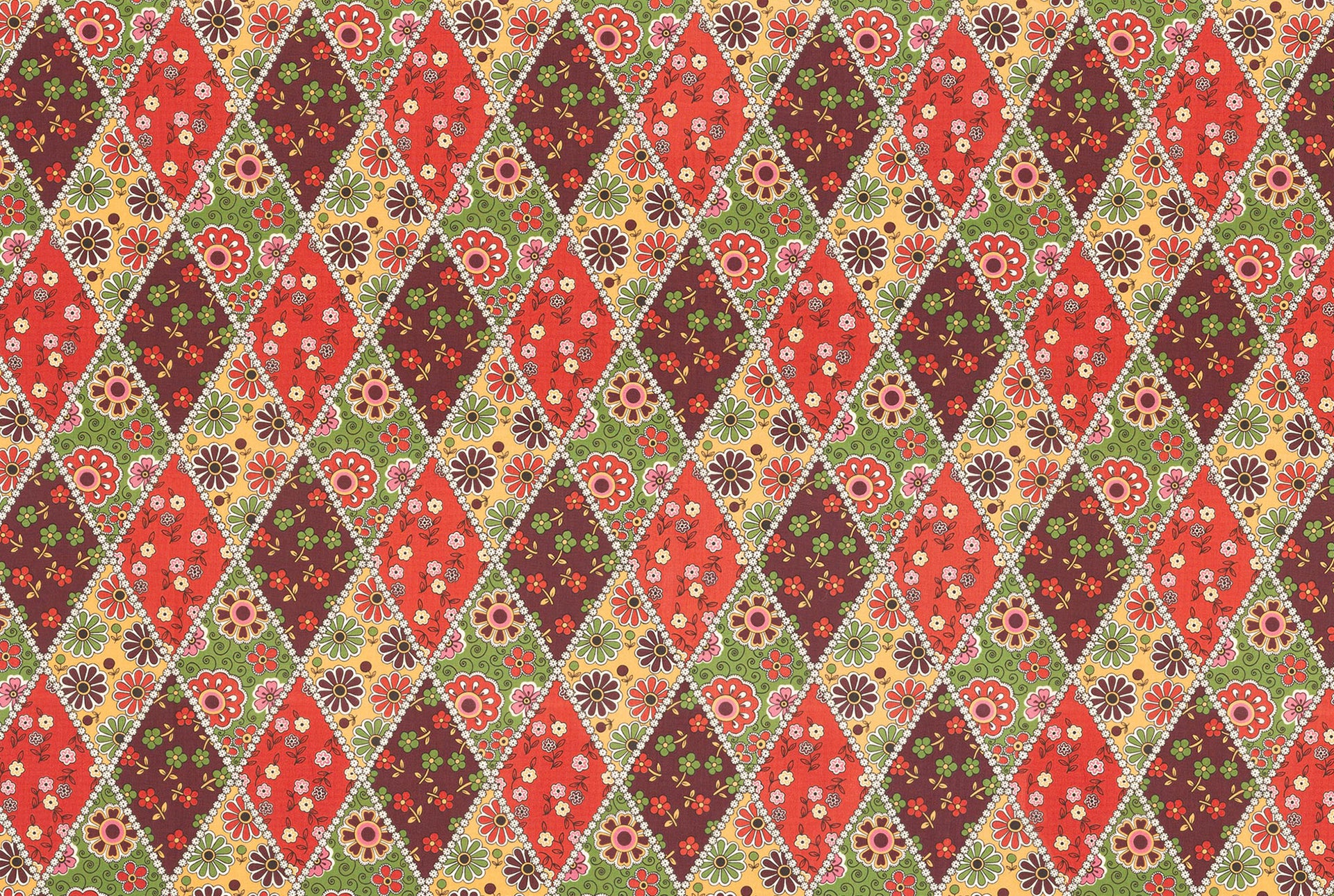 Décors Barbares - Arlequin in red