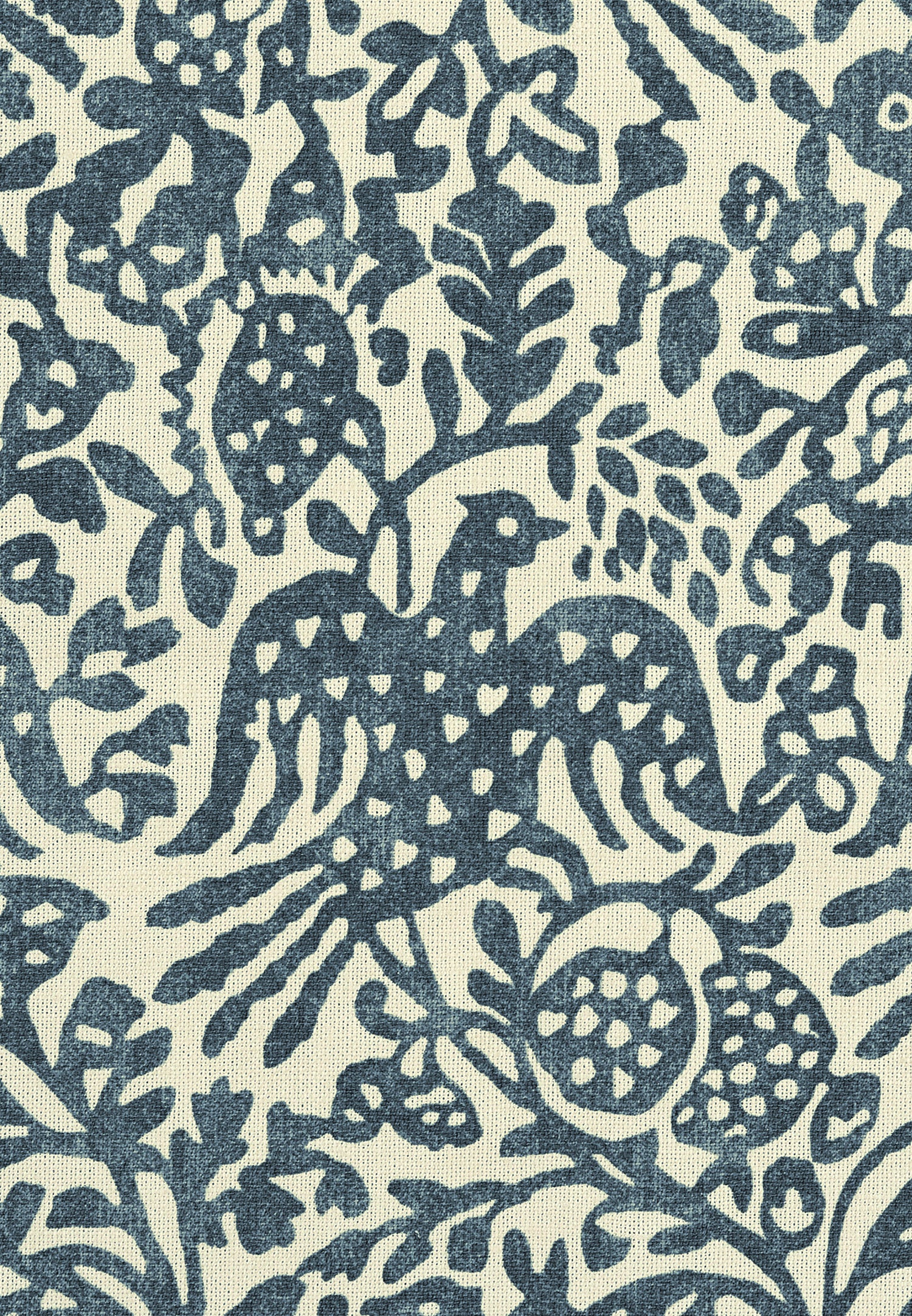 Decors Barbares - Folklore in indigo